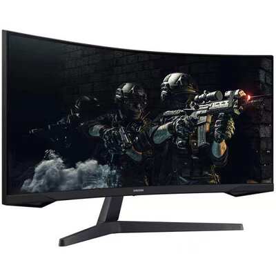 三星（SAMSUNG）34英寸 WQHD 带鱼屏 1000R超曲率 165Hz HDR Free