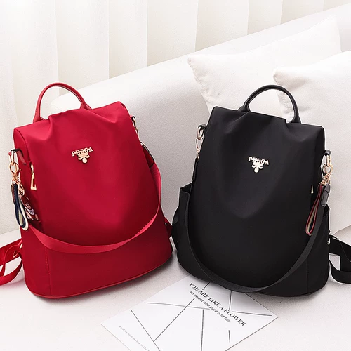 Сумка через плечо, шоппер, вместительный и большой черный школьный рюкзак, 2019, в корейском стиле, ткань оксфорд