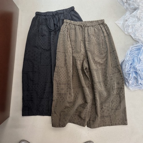 26-X903欧洲站2026夏季新款韩版抽绳松紧腰宽松显瘦九分裤女小众