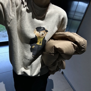 东大门2025冬季新品韩版宽松显瘦百搭休闲慵懒感加厚款卫衣女