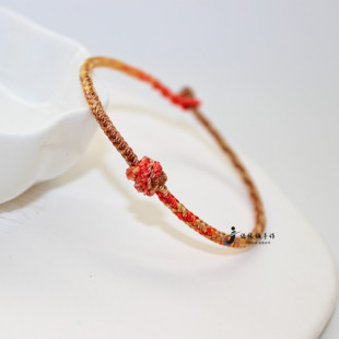 2026本命年马年积土成金红绳手链太岁护身符编织红手绳男女饰品