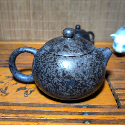 原矿冰碛岩安化石壶健康养生茶具