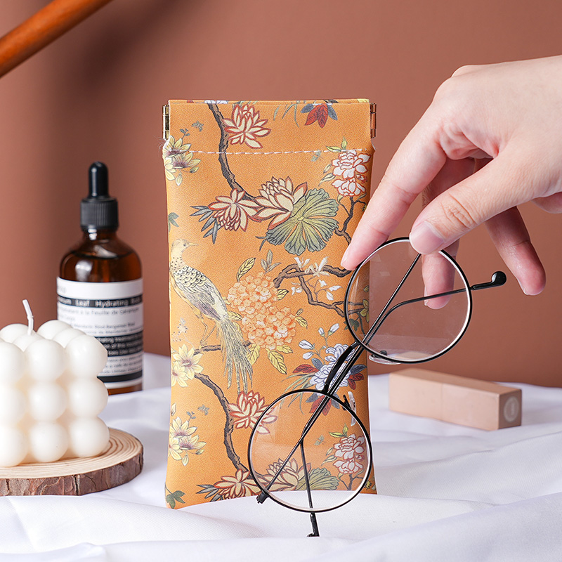 印花眼镜袋女墨镜太阳镜眼镜收