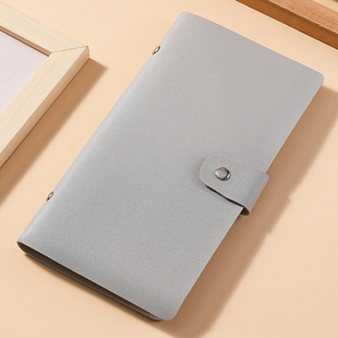 存单收纳本银行定期存款单收集册票据收纳支票夹存折本简约整理册