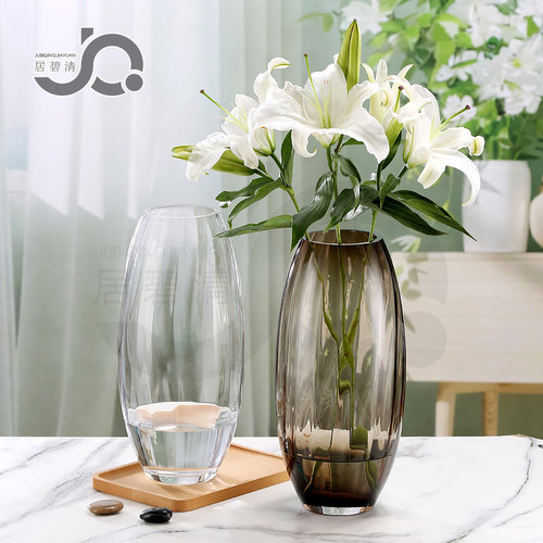 特大号花瓶落地重工玻璃水培