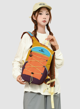 AZN新品户外骑行双肩包徒步登山包女轻便爬山旅游便携运动包10.23