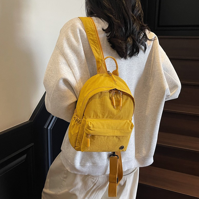4.19花曦家新品  双肩包2025韩版高颜值背包高中大学生休闲小书包