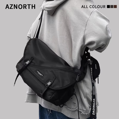 yamy单肩斜挎车缝线小日系