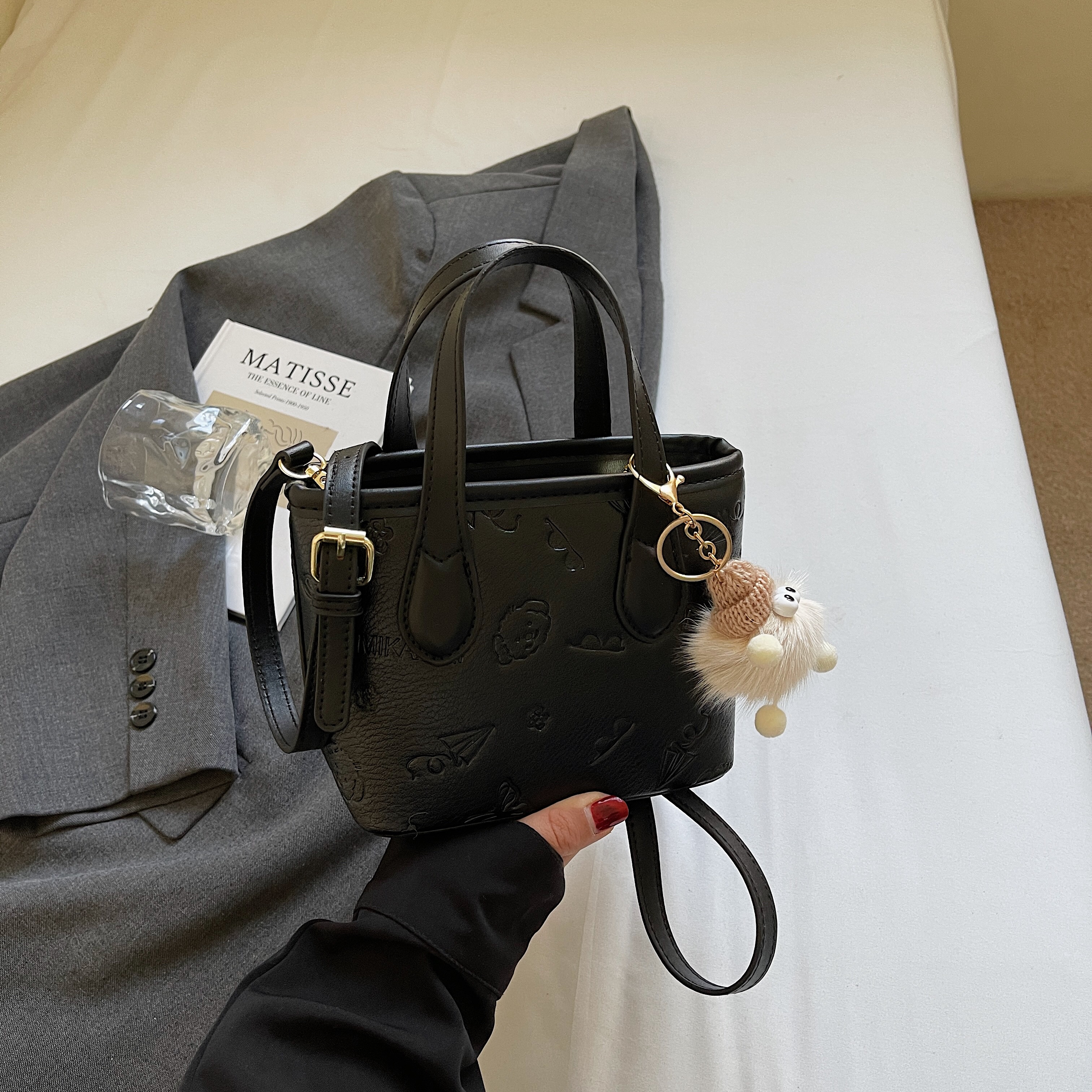 高级感精致水桶包9.12单肩斜挎包