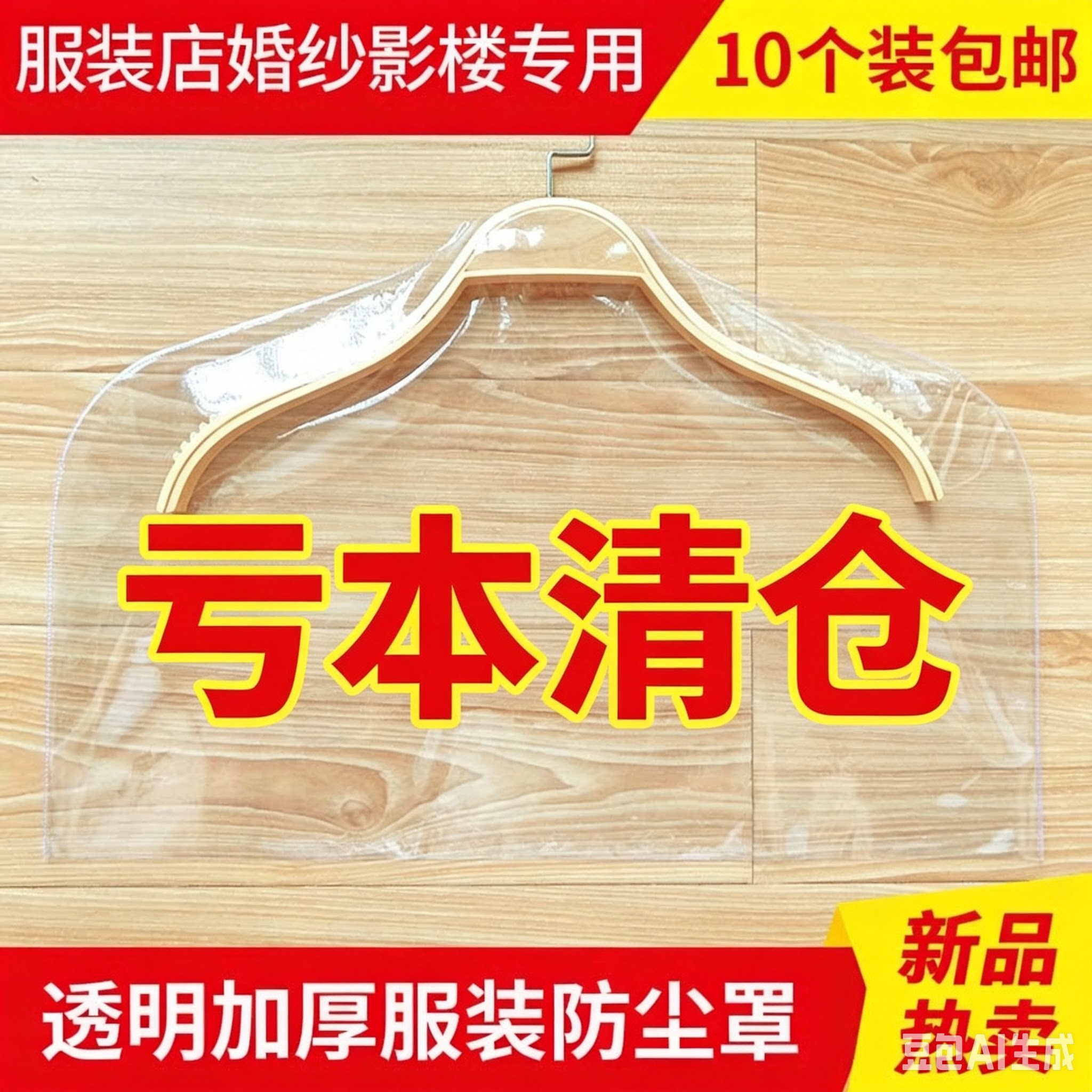 衣服防尘罩塑料透明成人儿童