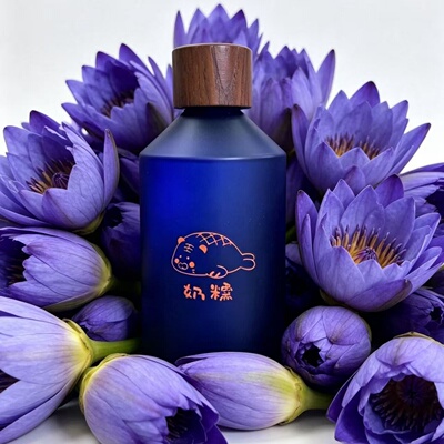 【蓝莲花】富含胶质高浓度2:1睡莲铜锅蒸馏花水纯露单一配料原料