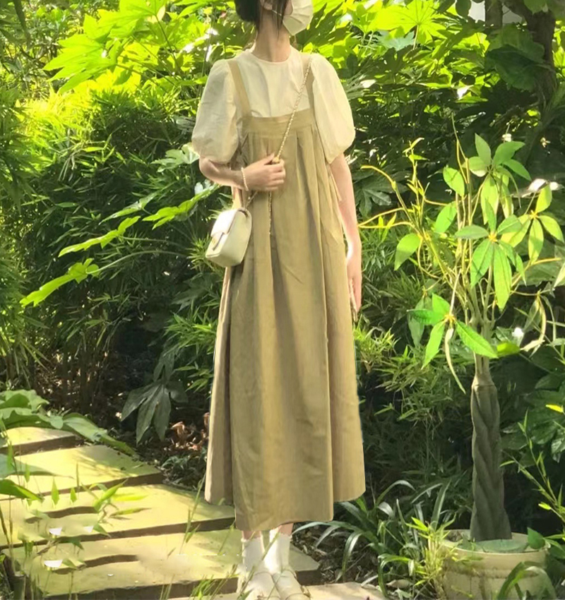 高个子！加长版！两件套连衣裙