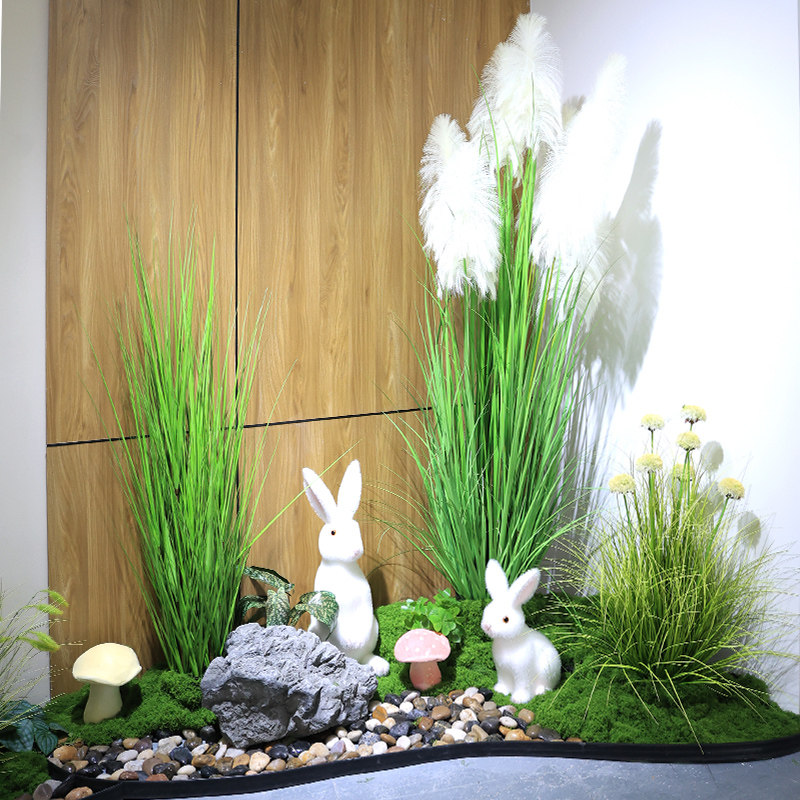 仿真草装饰摆件地皮草狗尾草芦苇花室内假绿植微景观软装苔藓造景,鲜花速递/花卉仿真/绿植园艺,仿真绿植,淘宝优惠券,粉丝福利购,淘宝优惠卷