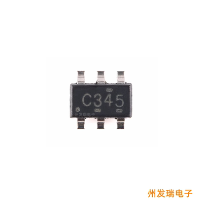 SN74LVC2G34DBVR 丝印C345 SOT-23-6 双路缓冲门芯片IC