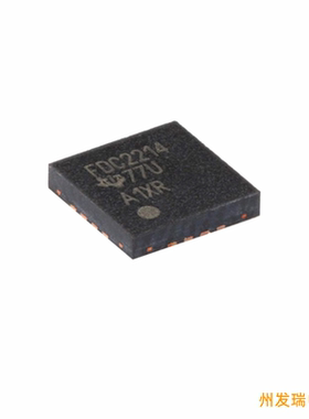 FDC2214RGHR   丝印FDC2214 WQFN16 ADC/DAC-专用型芯片IC