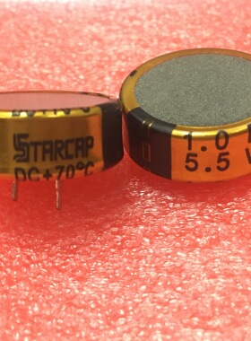 DCL5R5105  法拉电容  5.5V  1F 超级电容器