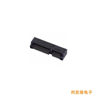 1775838-2 5.6H高 52针 52P 0.8mm间距 连接器