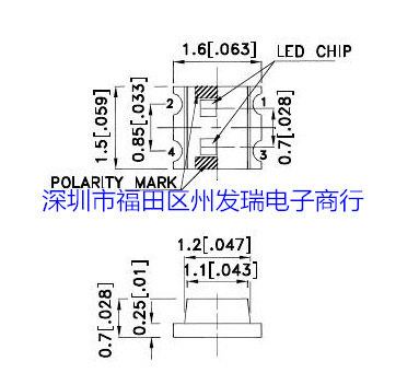 KPTB-1615SURKSGC  贴片1615双色红绿灯珠  全新原装