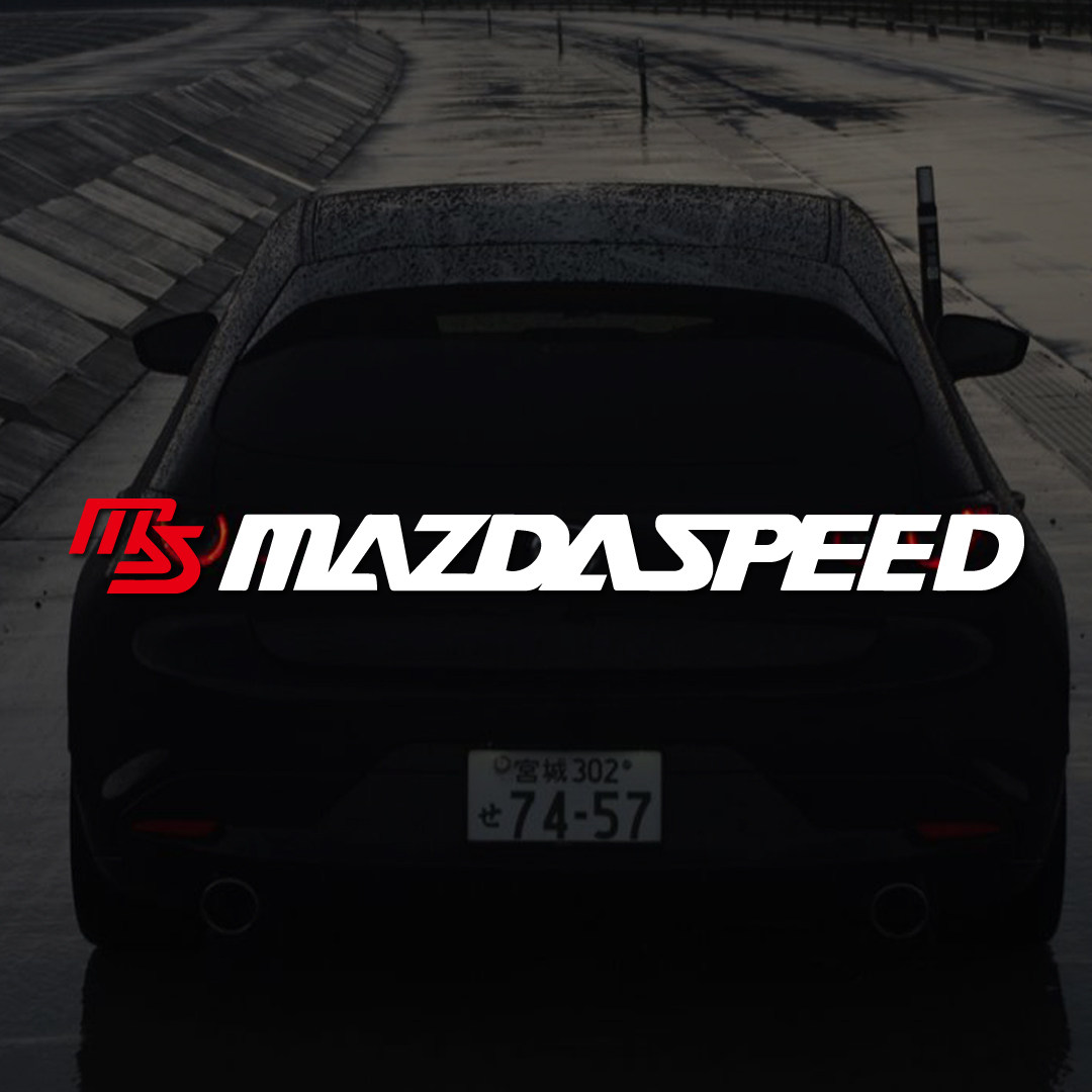 马自达运动风MazdaspeedMS贴纸