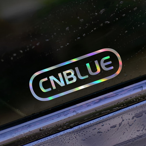 CNBLUE乐队周边镂空车贴