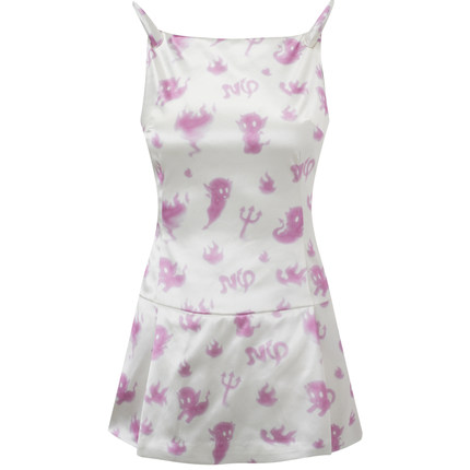 【30%SALE】【Nodress】【KiiiKiii同款】魔鬼角粉色学生连衣裙