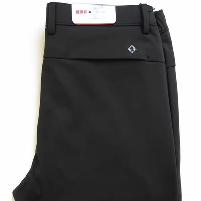 恒源祥长裤直筒商务修身休闲裤