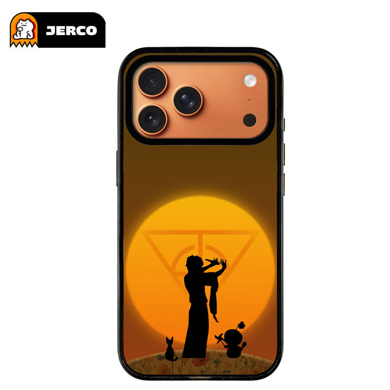 Jerco积壳华晨宇向阳而生主题适用iPhone17/16/15/ProMax手机壳防摔保护壳新款全包保护套高级感碳纤维硬壳