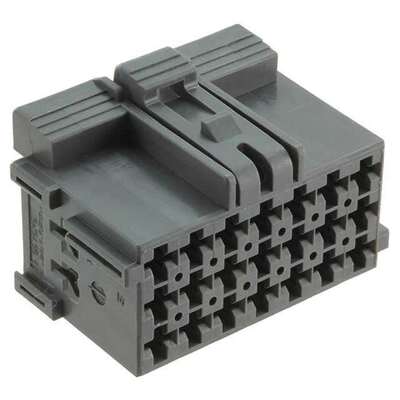 TE Connectivity 矩形连接器 外壳 1-967625-2