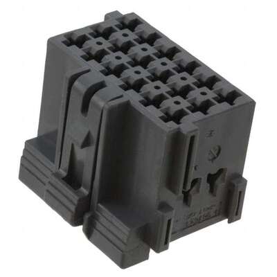 TE Connectivity 矩形连接器 外壳 1-967624-1