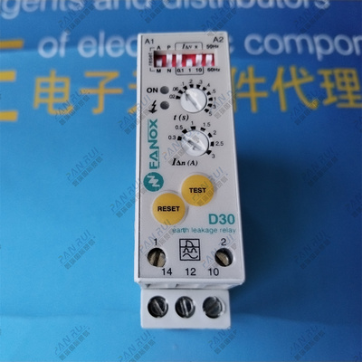 D30 41020 D30 41009 FANOX 漏电保护继电器 230VAC