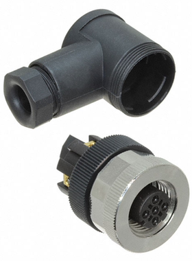 TE Connectivity 圆形连接器 T4112002041-000 母插口 4路