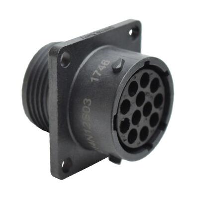 Amphenol 圆形连接器 外壳 RTS014N12S03