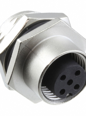 Amphenol 圆形连接器 M12A-03PFFS-SH8001