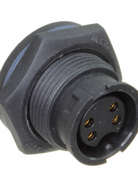 Amphenol 圆形连接器 ABD-04PMFS-LC7001