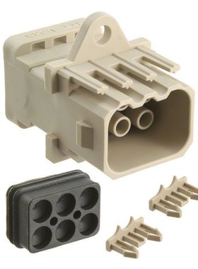 ITT Cannon 矩形连接器 外壳 VRPC-06P-67