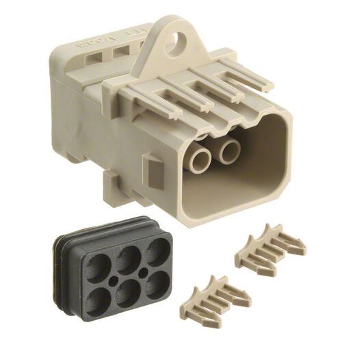 ITT Cannon 矩形连接器 外壳 VRPC-06P-67