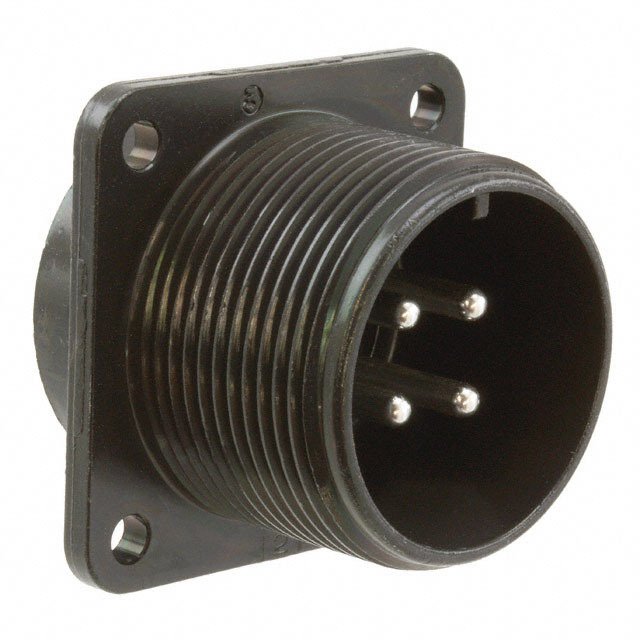 JAE Electronics 圆形连接器 引脚插座 4路 JL04V-2E18-10PE-B-R