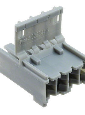 TE Connectivity 矩形连接器 外壳 3-928344-4