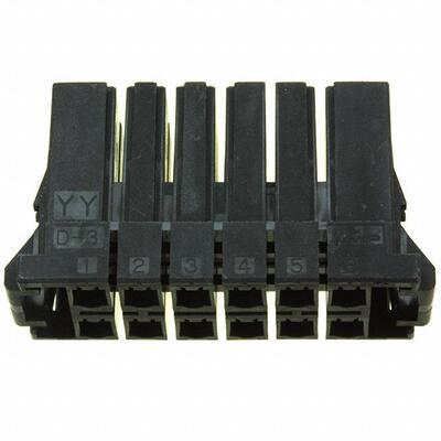 TE Connectivity 矩形连接器 外壳 2-917659-6