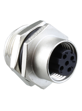 Amphenol 圆形连接器 M12D-04PFFS-SH8002