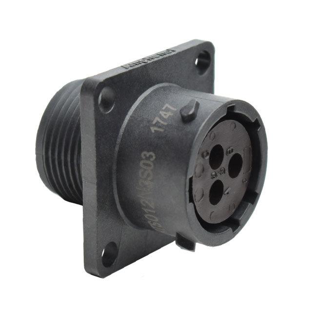 Amphenol 圆形连接器 外壳 RTS012N3S03