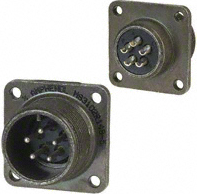 MS3102R14S-5P 连接器 ITT Cannon 公头插座 5路