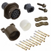 Amphenol安费诺 母头插座 10路MS3121F12-10S