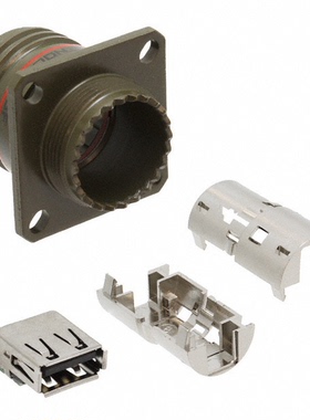 Amphenol USB2.0 DVI HDMI 连接器 插座 USBFTV22G