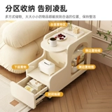 Диван боковой шкаф крем-стиль гостиная маленькая квартира боковой стол подвижный прикроватный шкаф легкий роскошный высококачественный боковой шкаф