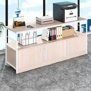 印表机放置柜隔断文件柜工位旁收纳柜影印机置物架办公室置物柜子