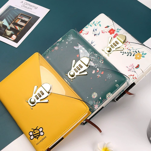 Spring Flower Mite Creative Notes Code Band Многофункциональный студенческий дневник дневник A5 PAGE FIXED BINEPING BYEPING