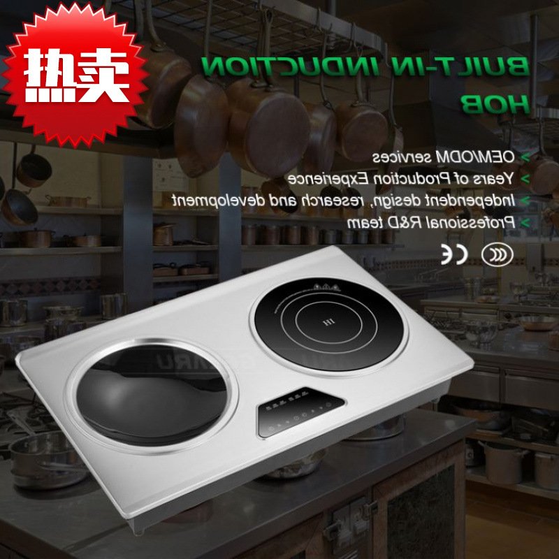 工厂4000 Watt 2 Burners Concave Ceramic Hobs Cooker Stove Bu
