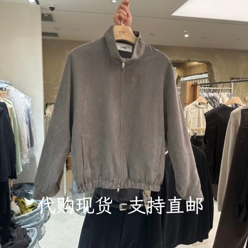 韩代UTRE东大门2026秋冬女装新款时尚百搭立领拉链夹克外套女