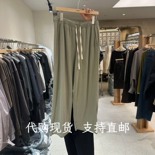 韩代UTRE韩国东大门2026秋冬新款时尚百搭松紧腰休闲裤女